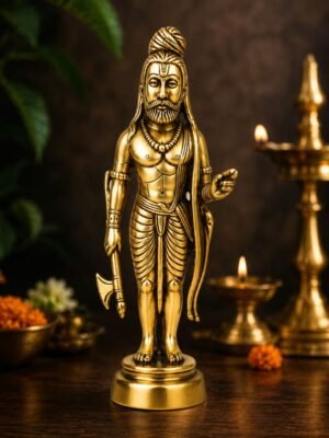 Home Decorative handcrafted Shri Parshuram Statue | Pure Metal Statue