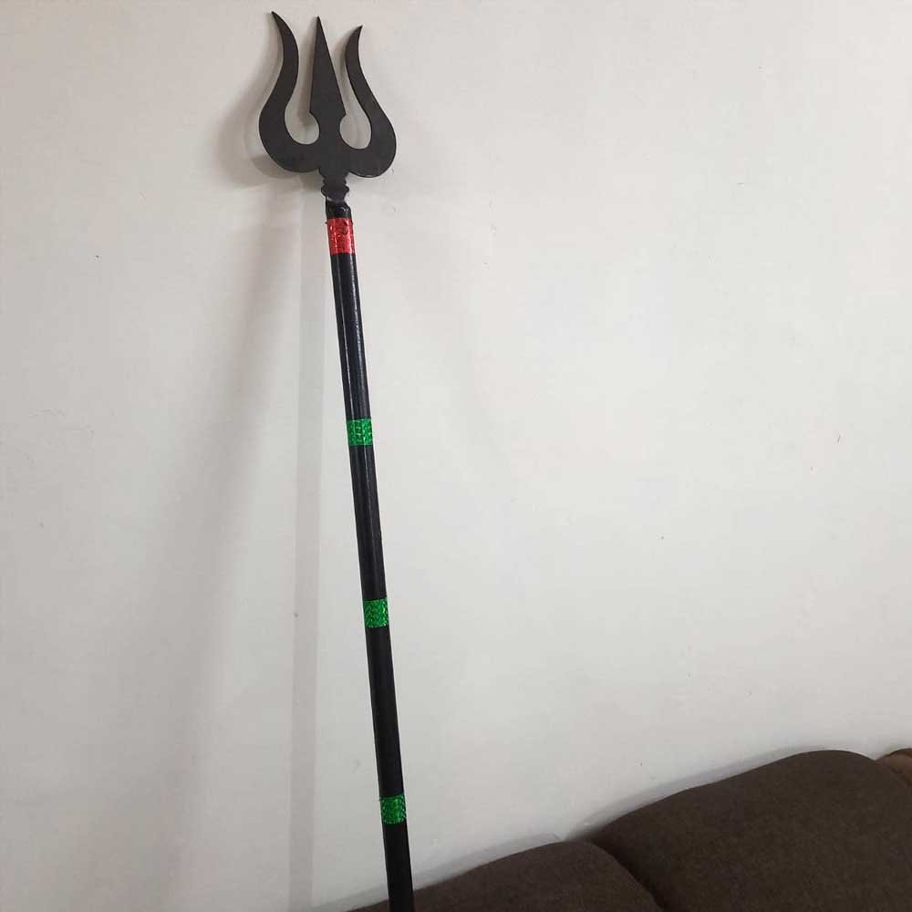 Indian Traditional Trishul - Handcrafted by Maa Hastkala Udyog - Image 3