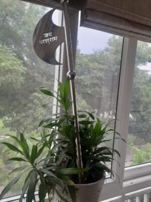 3 Feet Stainless Steel Farsa – Handcrafted by Maa Jagdamba Hastkala Udyog